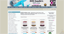 Desktop Screenshot of ececandles.com